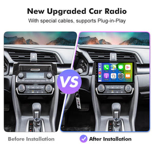 NEW! Android 13 Car Radio For Honda Civic 10th 2016 2017 2018 2019 2020 Multimedia Video Player Navigation GPS 4G