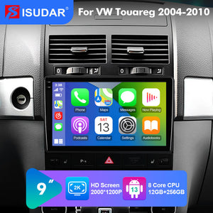 NEW! Android 10-Android 13 QLED Android Auto 9” Car Radio For VW/Volkswagen/Touareg/Transporter T5