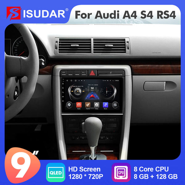 ISUDAR For Audi A4 S4 RS4 2002-2008 Android 12 Car Multimedia Stereo Player  Carplay Navi | ISUDAR Official Shop