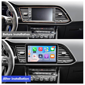 Q6 Qualcomm Android 13 For Seat LEON 2012-2020 9" screen multimedia car radio DSP ADAU