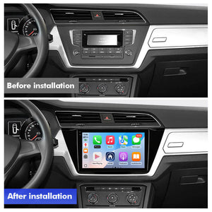 Q6 Qualcomm Android 13 For VW Touran 2016-2018 10" screen multimedia car radio DSP ADAU