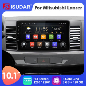T72 Android 10 Car Radio Head unite Carplay For Mitsubishi Lancer 2007 - 2013