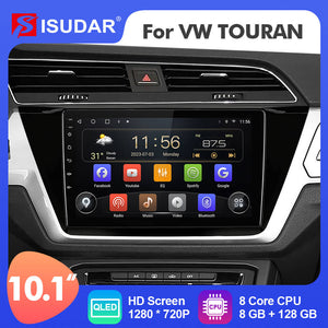 T72 T68 Upgraded Android 12 Auto radio Wireless Carplay For VW/Volkswagen/TOURAN 2016 2017 2018-