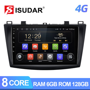 6+128G Auto radio For Mazda 3 2010 2011 2012 2013 - ISUDAR Official Store