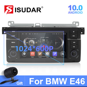 Clearance Sale!4G wireless carplay Android 10 Auto Radio Multimedia For BMW 3 Series E46 M3 318/320/325/330/335 1998-2005