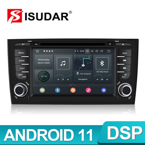 Isudar PX6 2 Din Android 11 For Audi A6 C5 S6 RS6 - ISUDAR Official Store