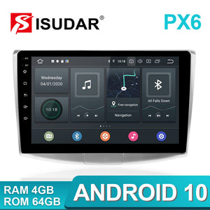 ISUDAR PX6 1 Din Android 10.0 Car Radio For Magotan/CC/Passat B6 B7 - ISUDAR Official Store