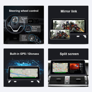 Isudar Qualcomm Android 10 1 DIN Car DVD Player for BMW X5 E70/X6 E71/F20 - ISUDAR Official Store
