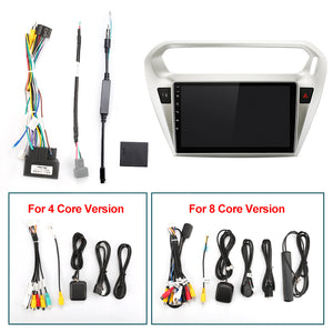 Car Radio For Citroen/Elysee/Peugeot 301 2013 2014- Autoradio Multimedia DVR GPS Camera RAM 2GB ROM 32GB USB - ISUDAR Official Store