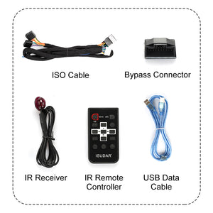 Class-AB Car DSP Amplifier For VW/TOYOTA/HONDA/Mazda/Nissan/Ford/Audi/BMW/Peugeot/HYUNDAI/KIA - ISUDAR Official Store