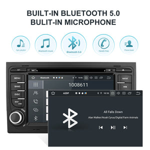 Isudar PX6 2 Din Android 10 Car Multimedia Player GPS DVD For Audi A4 A6 - ISUDAR Official Store