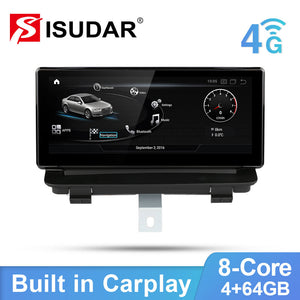 Isudar 4g glonass Auto radio IGO map for Audi Q3 Wireless Carplay - ISUDAR Official Store