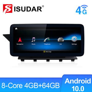 Isudar Car car radio IPS 1920*720P for Mercedes Benz GLK Class X204 2008 - 2015 - ISUDAR Official Store
