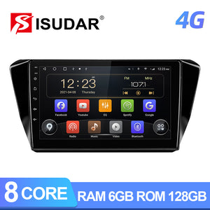 Big screen 10.1 inch QLED 4G Auto radio For Skoda Superb 3 2016- - ISUDAR Official Store