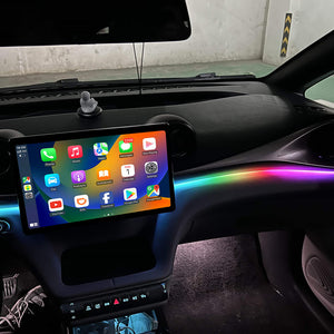 20 in 1  LED Symphony Flowing Colorful Interior Gradient Lamp Atmosphere for Car inside automotive neon fiber optic strip DIY