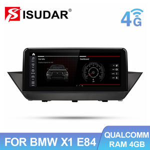 Isudar 4G GPS Stereo Head Unit IPS Screen For BMW X1 E84 2009-2015 - ISUDAR Official Store