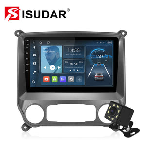 ISUDAR Stereo apple carplay For Chevrolet Gmc Silverado Sierra 2014-2018