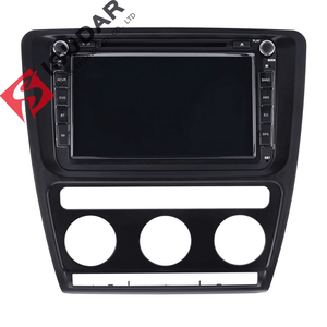 ISUDAR 2din Autoradio Fascia frame for Skoda/Octavia 2007 - ISUDAR Official Store