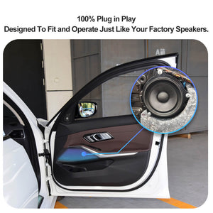 ISUDAR 4.5 Inch Doors Speaker For BMW E60 E70 E81 E90 F10 F20 F30 Series NdFeB Built-in Magnet Stereo System - ISUDAR Official Store