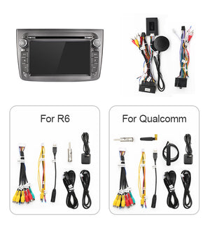 Isudar Voice control qualcomm 1 Din Android 11 Car Auto radio For Alfa Romeo Mito 2008- - ISUDAR Official Shop