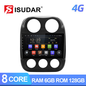T72 QLED Android 10 Car Radio For Jeep Compass 1 MK 2009-2015 - ISUDAR Official Store