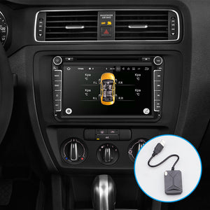 ISUDAR Universal Tire Pressure Alarm Monitor USB TPMS for Isudar Android Series - ISUDAR Official Store