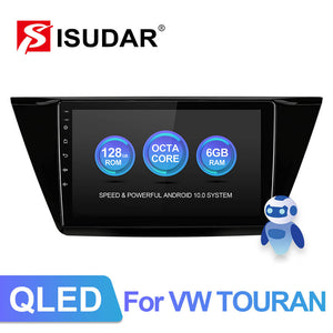 Isudar 4G Auto Radio For VW/Volkswagen/TOURAN 2016 2017 2018- - ISUDAR Official Store