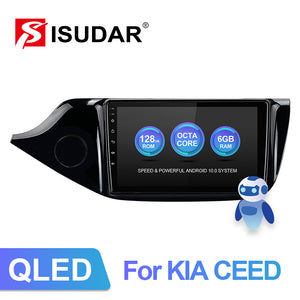 Isudar 8 Core built in carplay 4G Auto Radio For Kia CEED Cee'd 2 JD 2012-2016 - ISUDAR Official Store