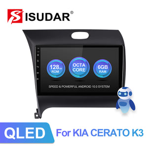 Isudar Canbus QLED Screen 4G Auto Radio For Kia/K3/Cerato FORTE 2013-2017 - ISUDAR Official Store
