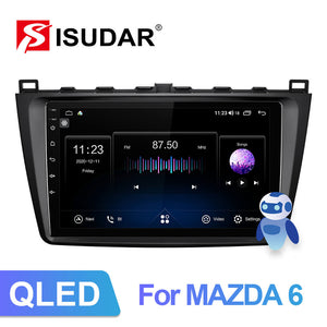 ISUDAR V72 QLED Android 10 Car Radio For Mazda 6 2 3 GH 2007-2012 - ISUDAR Official Store