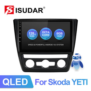 ISUDAR V72 128G GPS Car Multimedia For Skoda Yeti 2009-2013 - ISUDAR Official Store