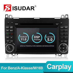 Isudar 4G Anrod 11 Auto Radio For Mercedes/Benz/Sprinter/B200/B170/W169 - ISUDAR Official Store