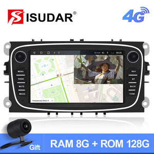 Clearance Sale!Isudar Wireless carplay Android 10 Car Radio For FORD/Focus/S-MAX/Mondeo/C-MAX/Galaxy