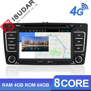 ISUDAR H53 2 Din Android Car Radio For SKODA/Yeti/Octavia 2009-2012 - ISUDAR Official Store