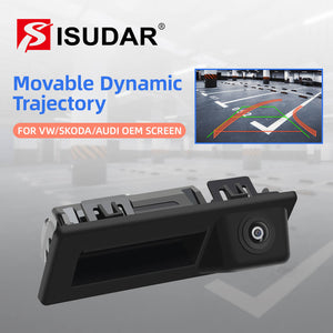 Original Dynamic Car rear view camera for Audi A4L VW Touran Sagitar LaVida plus Skoda Speedy Octavia