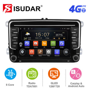 T72/T68/T19 NEW UPGRADE! 7 inch 1024*600P Car Radio Multimedia For VW/Volkswagen/POLO/Golf/Skoda/Seat/Leon/PASSAT B6