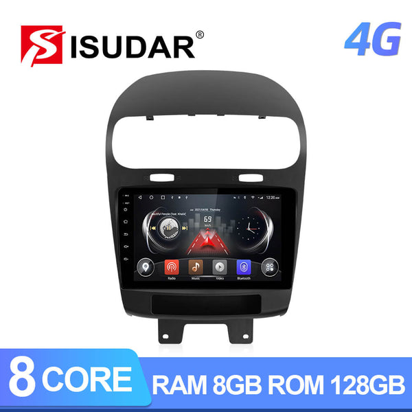 T72 Core Android 10 Car Radio Carplay For Dodge Journey/ Fiat
