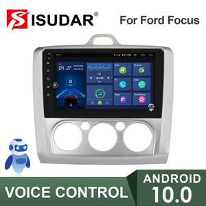 ISUDAR V57S Voice Control 2 Din Android Auto Radio For Ford/Focus 2 Mk 2 2004-2011 - ISUDAR Official Store