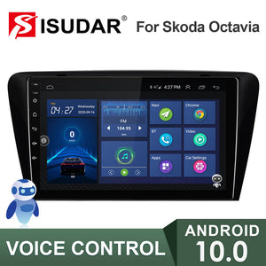 ISUDAR V57S 2 Din Android 10 Car Radio For Skoda/Octavia 2014- - ISUDAR Official Store