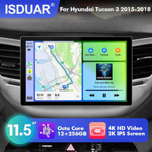 NEW! 11.5” Android 13 For Hyundai Tucson 3 2015-2018 Car Radio HDMI Video Output