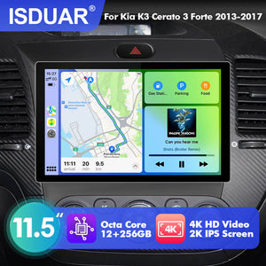 NEW! 11.5” Android 13 For Kia K3 Cerato 3 Forte 2013-2017 Car Radio 2K HD Screen