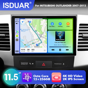 NEW! 11.5” Android 13 For MITSUBISHI OUTLANDER 2007-2012 Car Radio HDMI Carplay