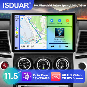 NEW! 11.5” Android 13 For MITSUBISHI PAJERO SPORT/L200/TRITON Car Radio GPS