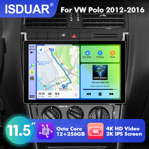 NEW! 11.5” Android 13 For VW Polo 2012-2016 Android Auto Car Radio with DSP