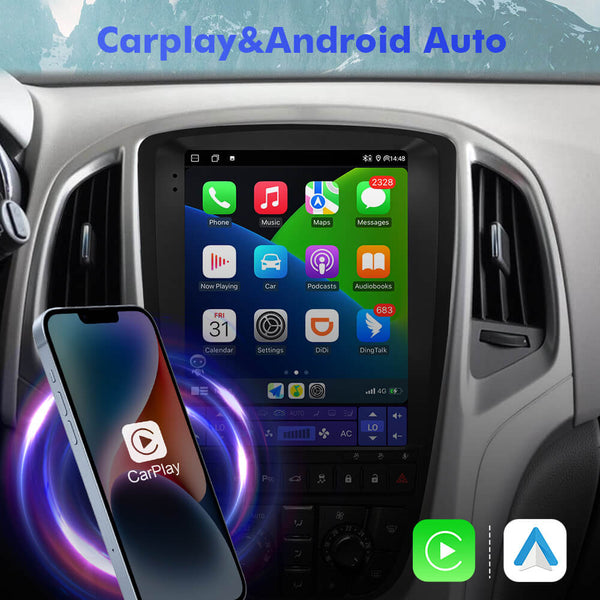 JOYX Android 12 IPS Autoradio Passt für Opel Vauxhall Astra J