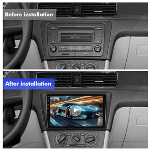 For Volkswagen Skoda Rapid 2013-2019 T75 Upgrade from T72 Android 14 UIS7865 Car Radio