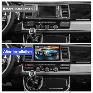 For Volkswagen VW Transporter Multivan T5 Caravel T75 series Android 14 UIS7865 Car Radio with 9" Screen