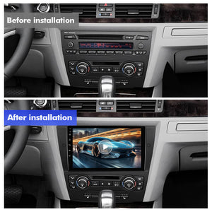 For BMW E90 E91 E92 E93 Upgrade from T72 - T75 series Android 14 UIS7865 Car Radio with 9" Screen