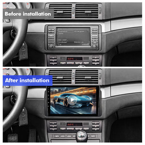 Upgrade from T72 - T75 series Android 14 UIS7865 Car Radio For BMW 3 Series E46 M3 1998-2005 with 9" Screen