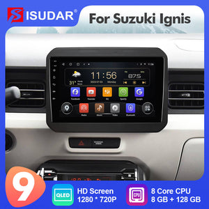 Isudar Android 12.0 Auto Radio For Suzuki Ignis 2016-2020 Multimedia Navigation Carplay Autoradio